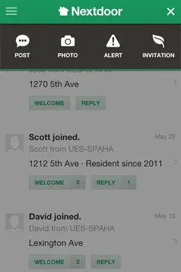 Nextdoor社交应用