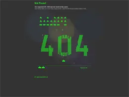 masswerk创意404页面设计