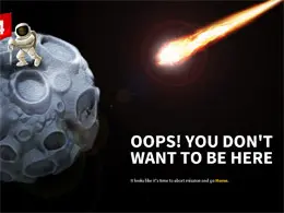 CoolApps 404创意页面设计