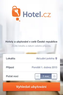Hotel.cz酒店预订应用