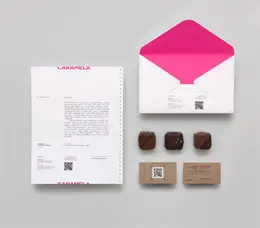 Caramela巧克力精品店企业vi设计欣赏