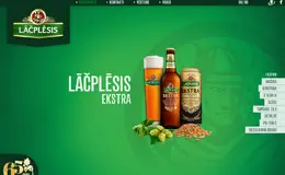 Lacplesisalus啤酒网站