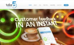 Take5 Feedback应用产品网站