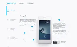Yota Phone产品网站