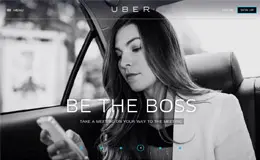 Uber应用程序网站